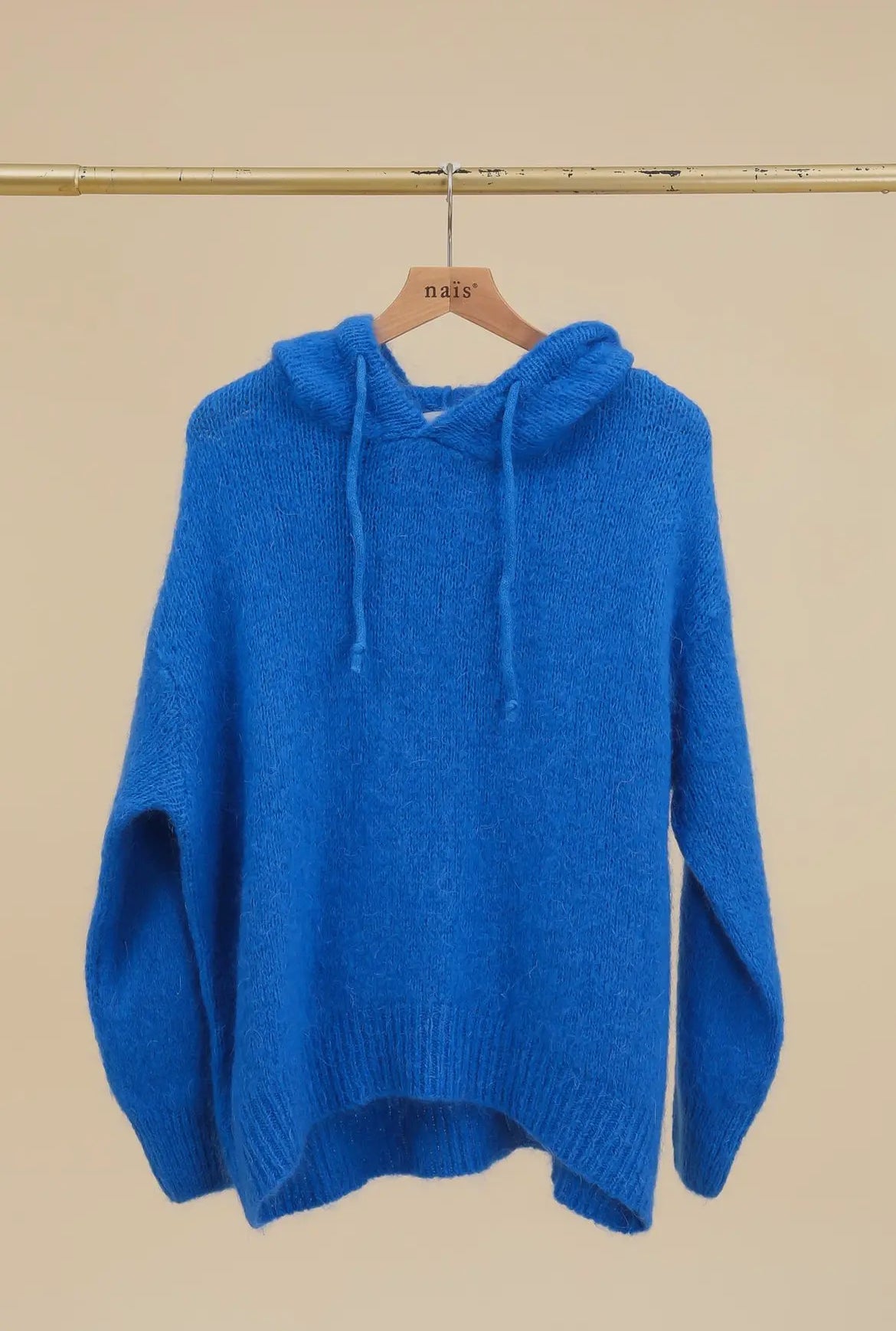 Pull façon sweat shirt à capuche - NAïS